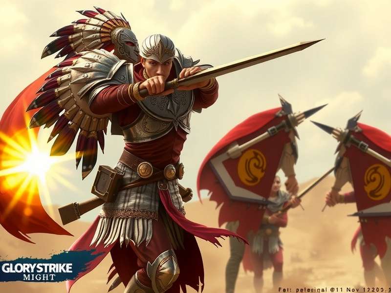 Glory Strike Indian Might Battle Scene